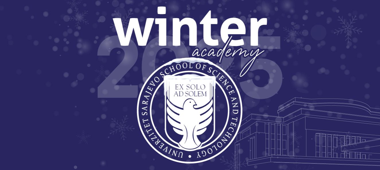 University Sarajevo School of Science and Technology – SSST is excited to announce the SSST Winter Academy, a unique opportunity for high school students across Bosnia-Herzegovina to experience the university’s innovative learning environment. The Academy will take place from January 20 and 24 2025, at the SSST campus.