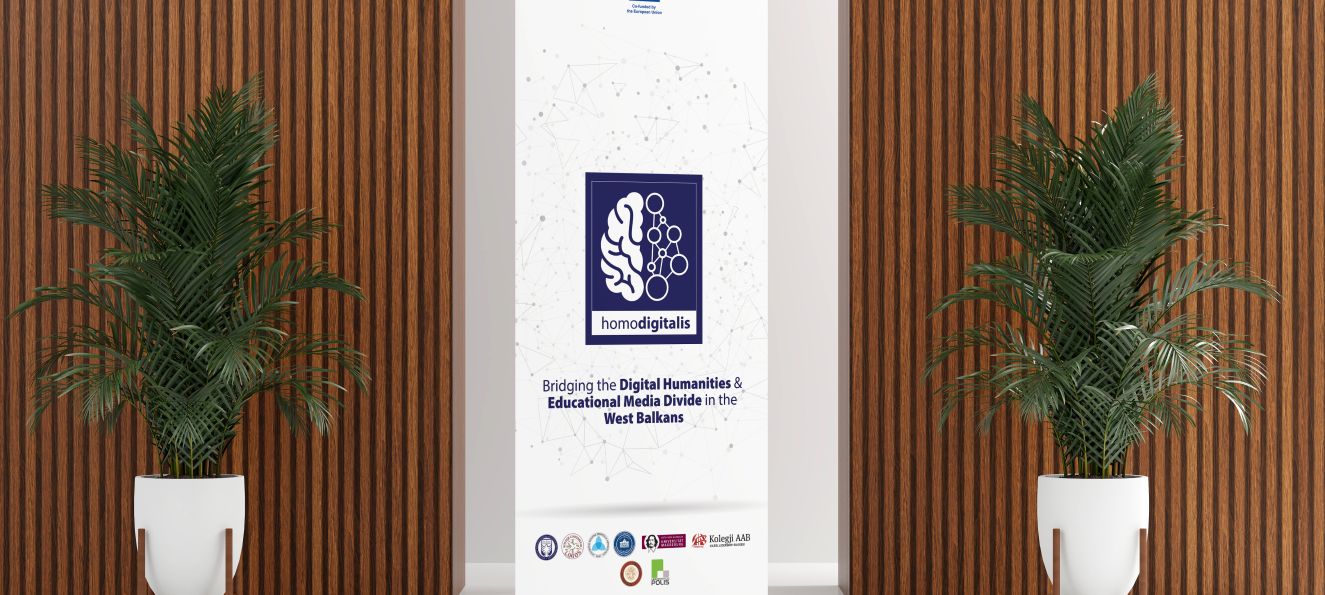 We are pleased to announce that the Final Project Event of the Homo Digitalis – Bridging the Digital Humanities and Educational Media Divide in the Western Balkans project is taking place.