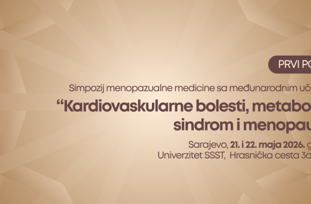 Prvi poziv - Simpozij menopazualne medicine sa međunarodnim učešćem - “Kardiovaskularne bolesti, metabolički sindrom i menopauza”